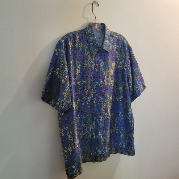 Vintage Unorthodox Paisley Graphic Polo | Size Medium - Picture 6 of 9